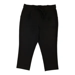 lily morgan Women's Plus Black Refined Joggers