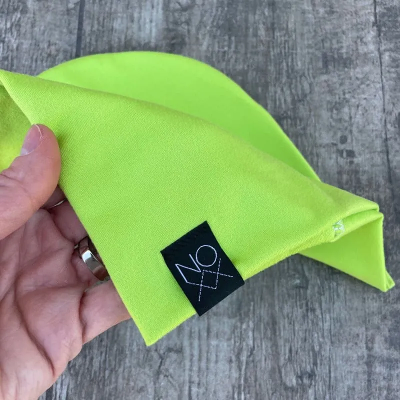Lime | Brushed Jersey Knit Beanie