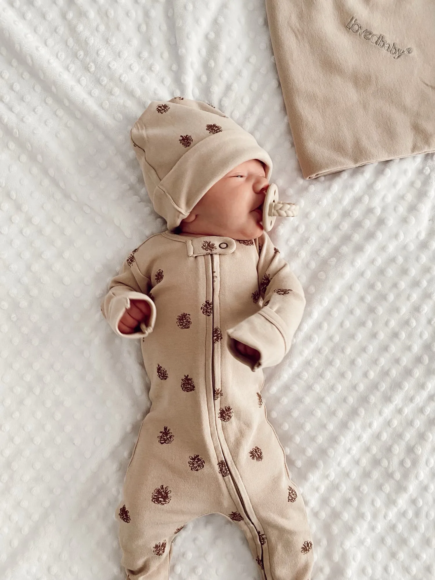 L'ovedbaby Printed Reversible Beanie