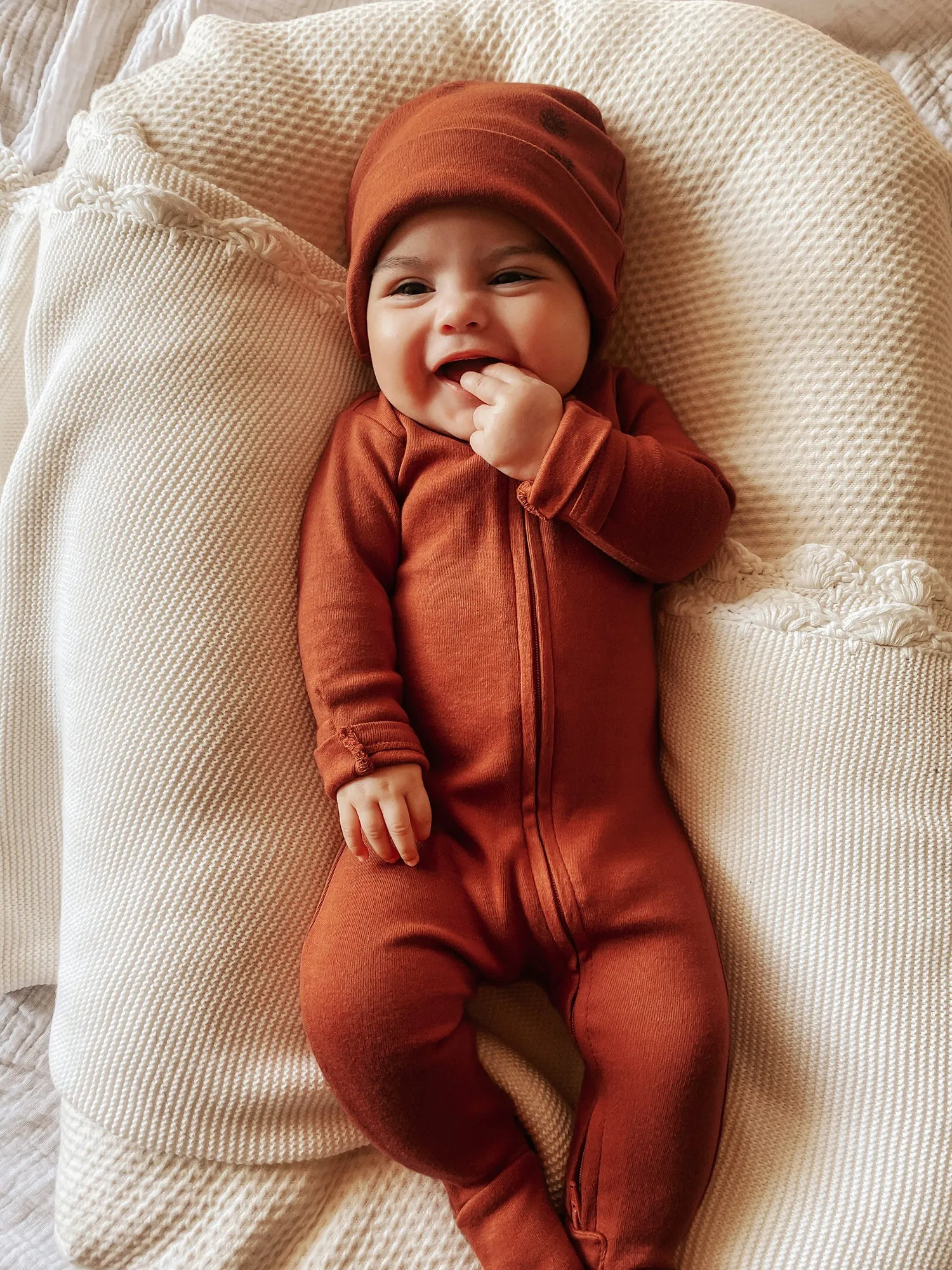 L'ovedbaby Printed Reversible Beanie
