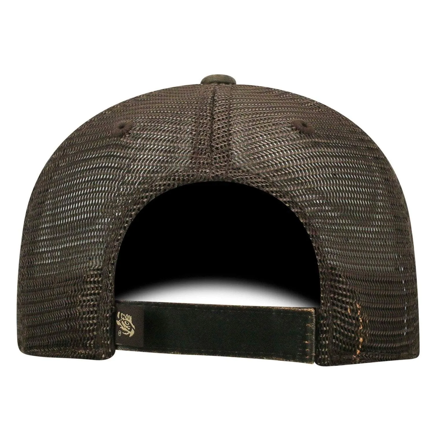 LSU Tigers TOW Brown "Chestnut" Style Mesh Adj. Strap Relax Hat Cap