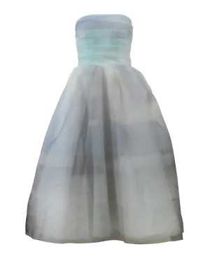 Luminous Sky Tea Length Dress