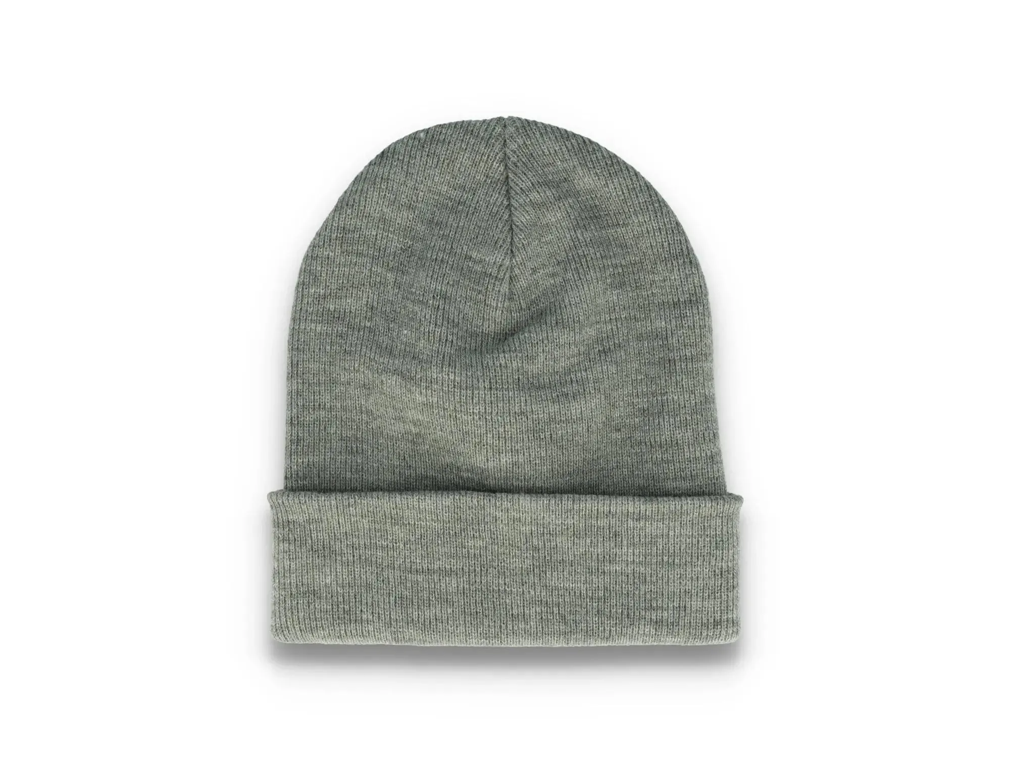 Lys Grå Lue med brett - Flexfit 1501KC Heather Grey