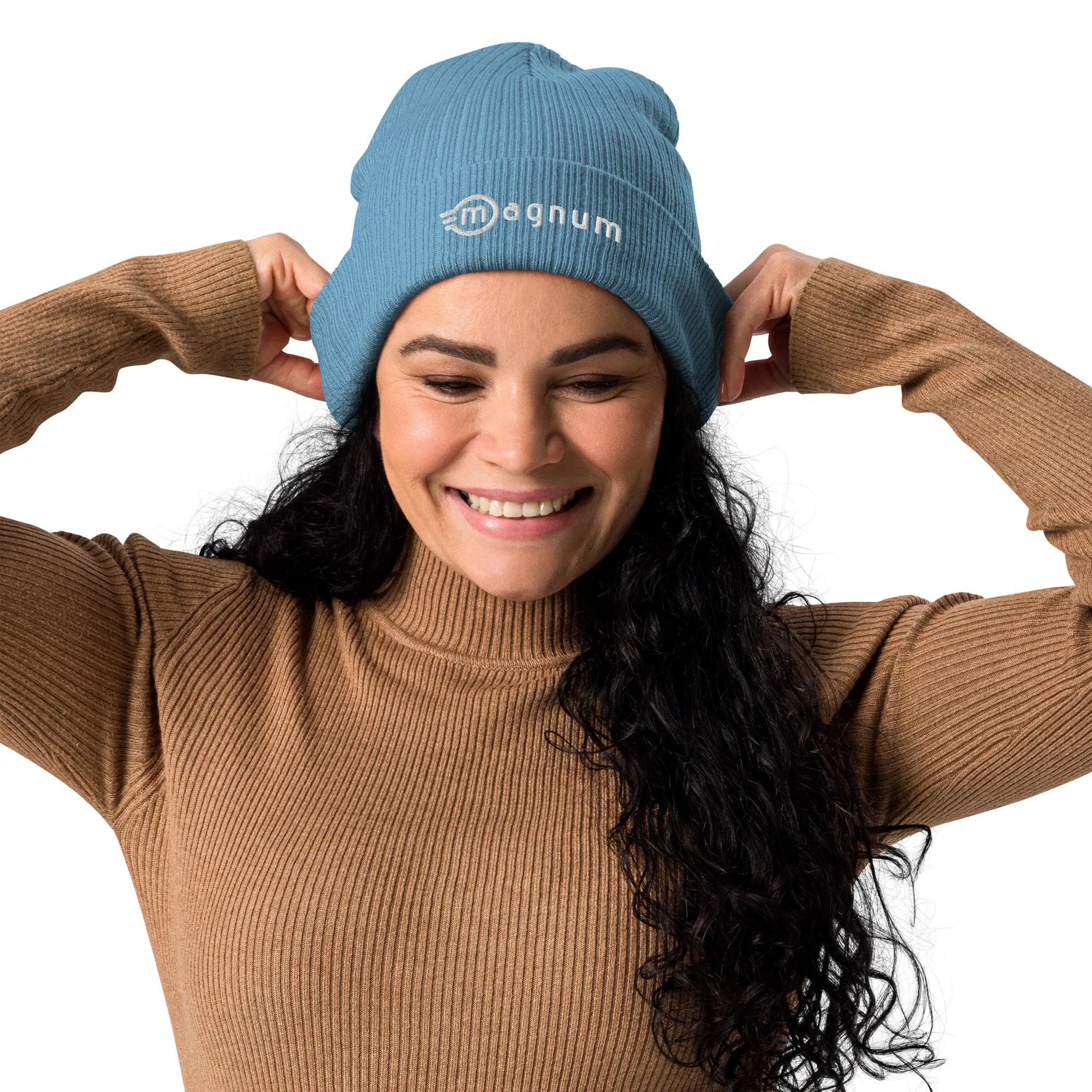 Magnum Bikes Embroidered Organic Cotton Beanie