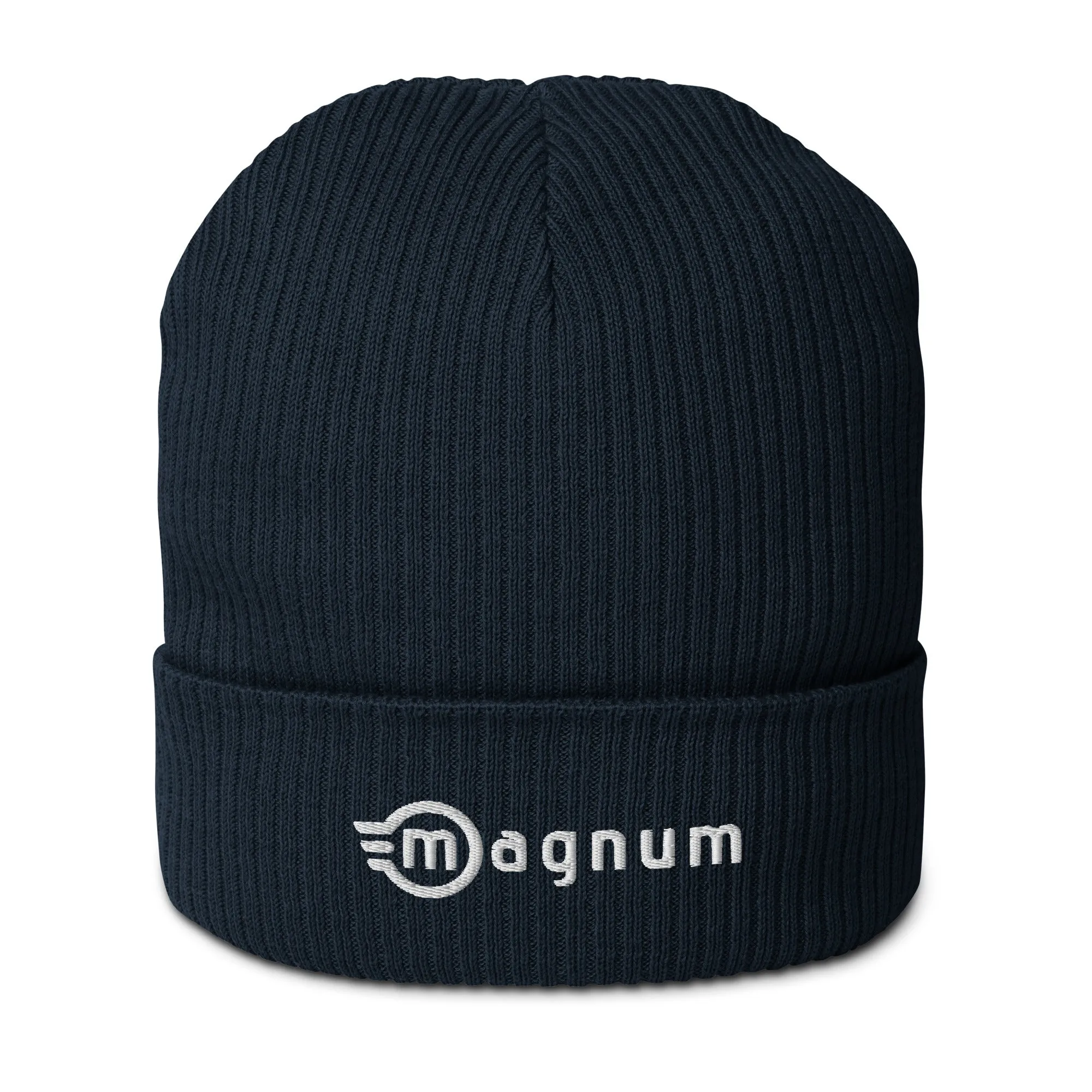 Magnum Bikes Embroidered Organic Cotton Beanie