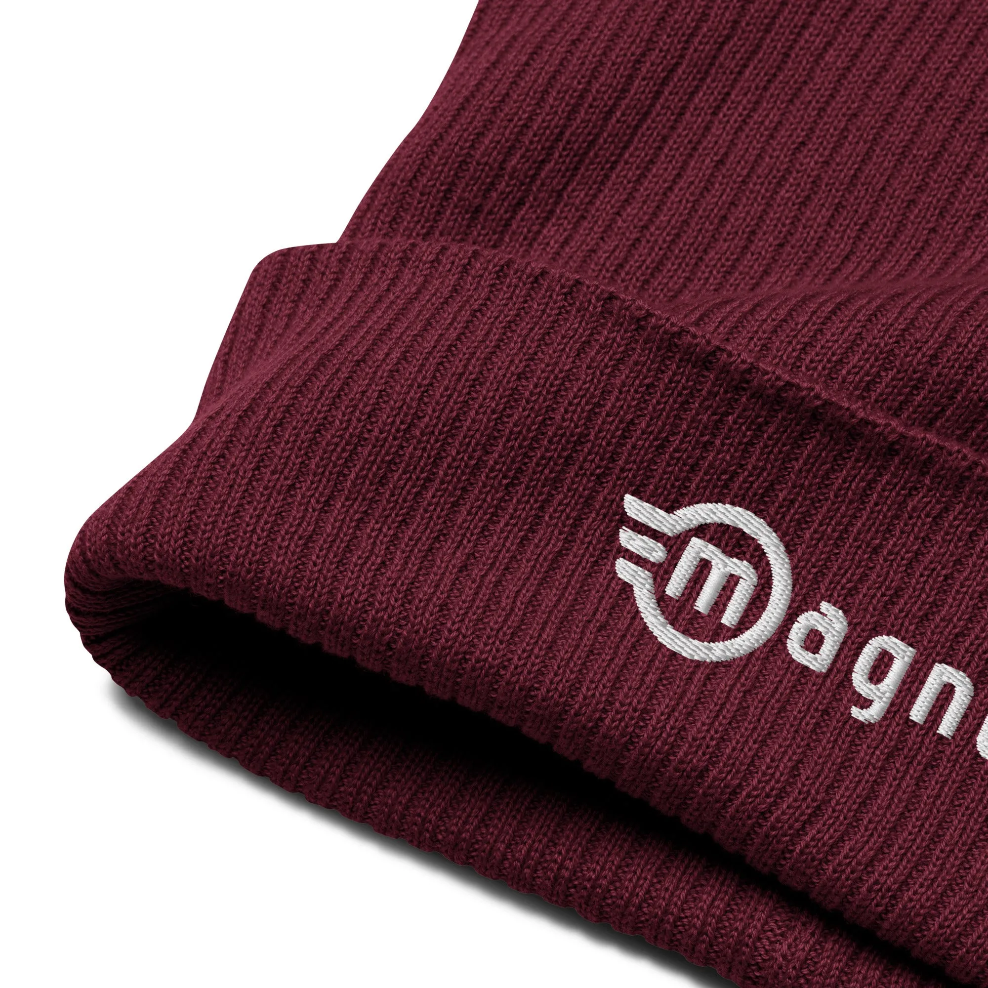Magnum Bikes Embroidered Organic Cotton Beanie