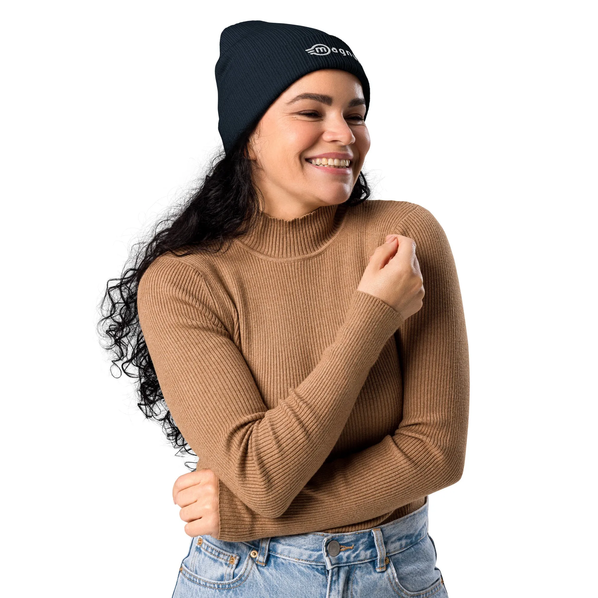 Magnum Bikes Embroidered Organic Cotton Beanie