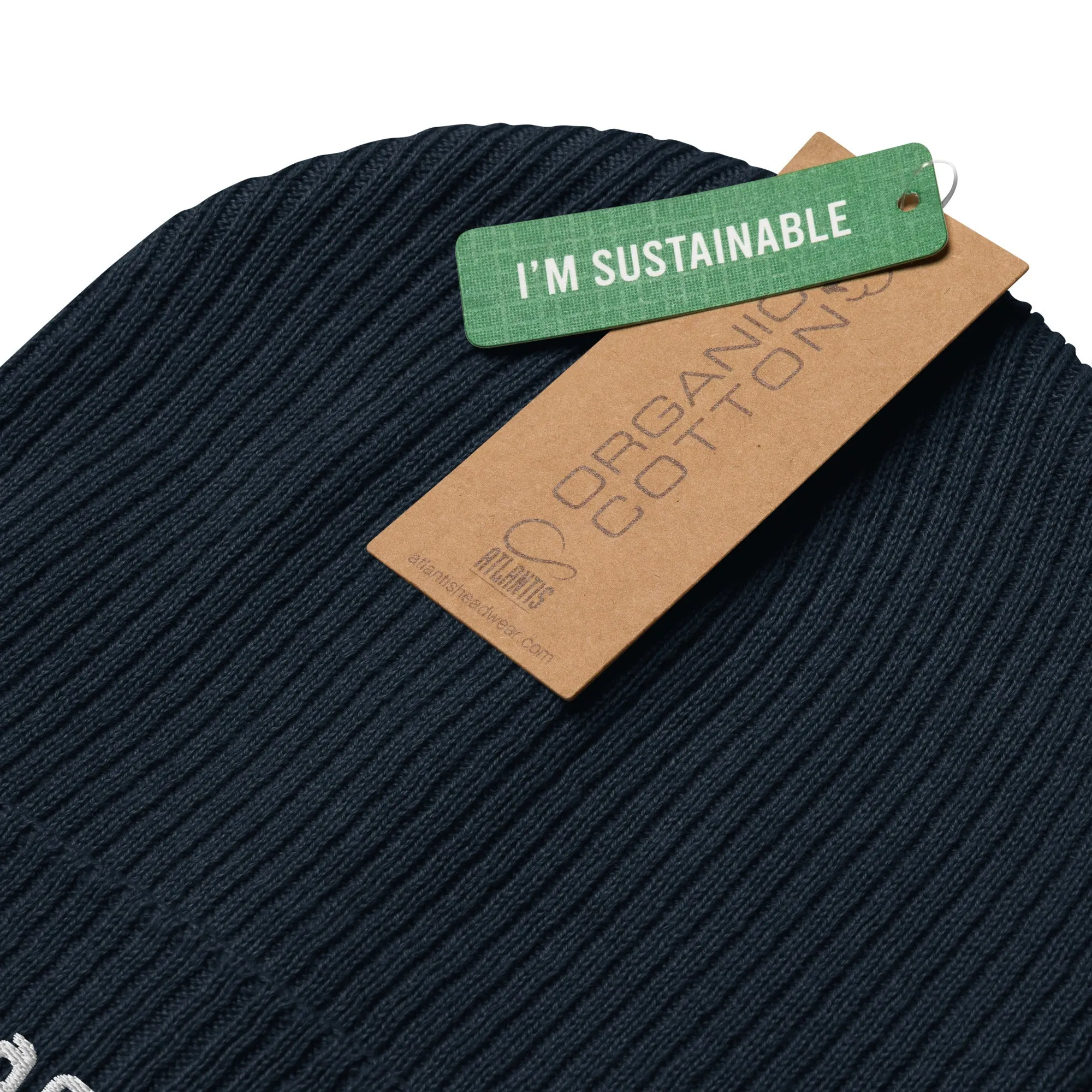 Magnum Bikes Embroidered Organic Cotton Beanie