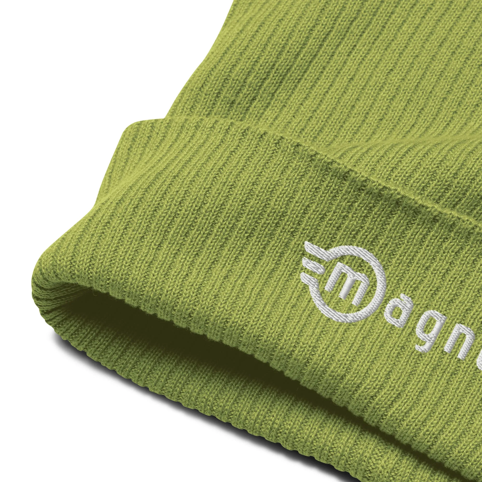 Magnum Bikes Embroidered Organic Cotton Beanie