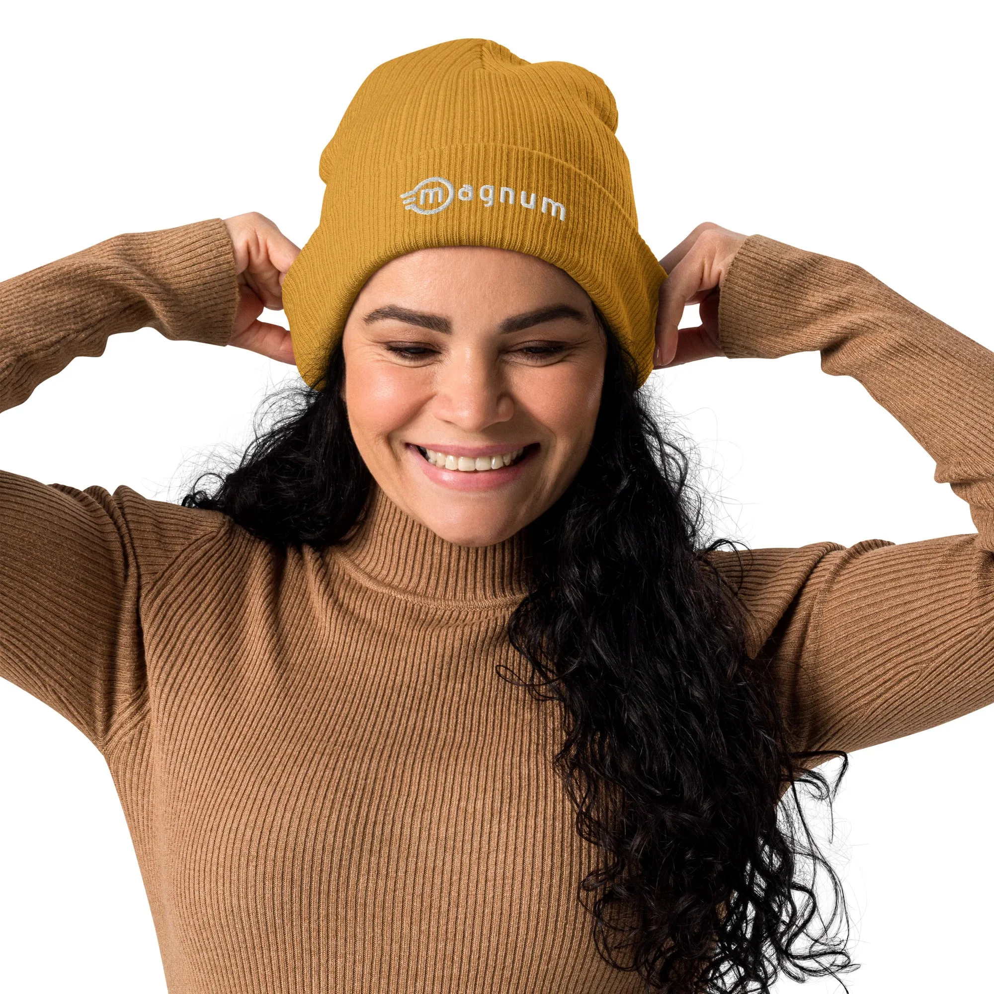 Magnum Bikes Embroidered Organic Cotton Beanie