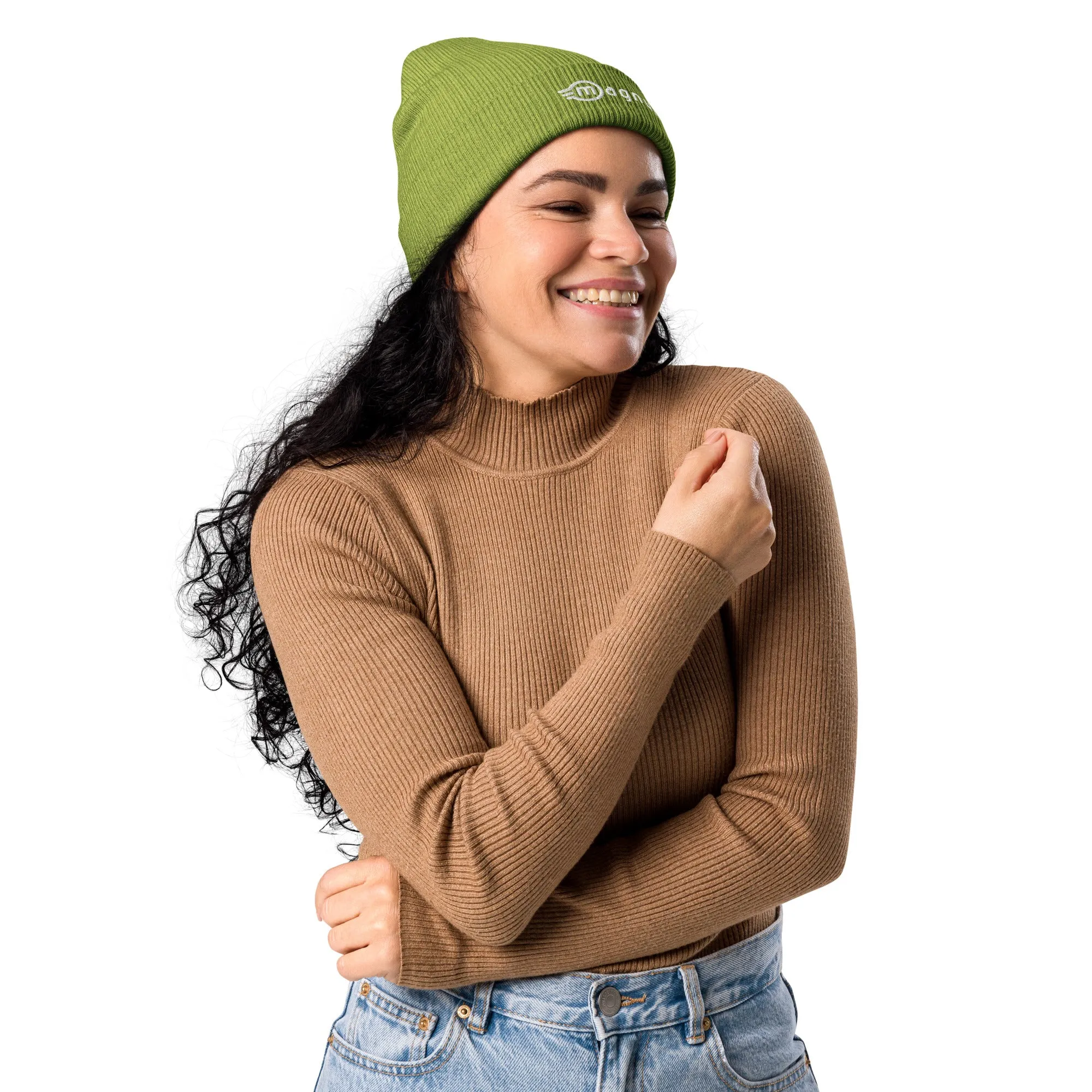 Magnum Bikes Embroidered Organic Cotton Beanie
