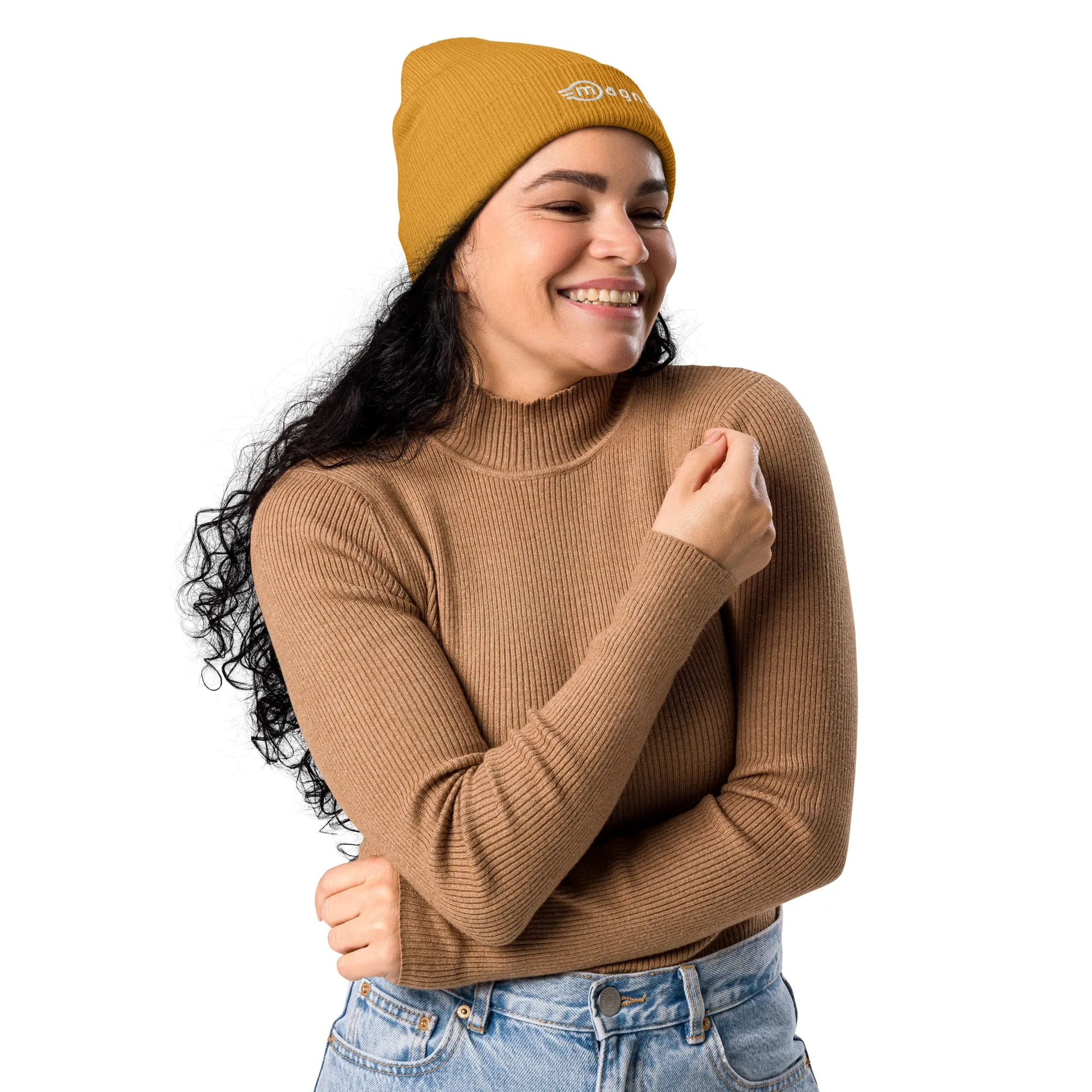 Magnum Bikes Embroidered Organic Cotton Beanie