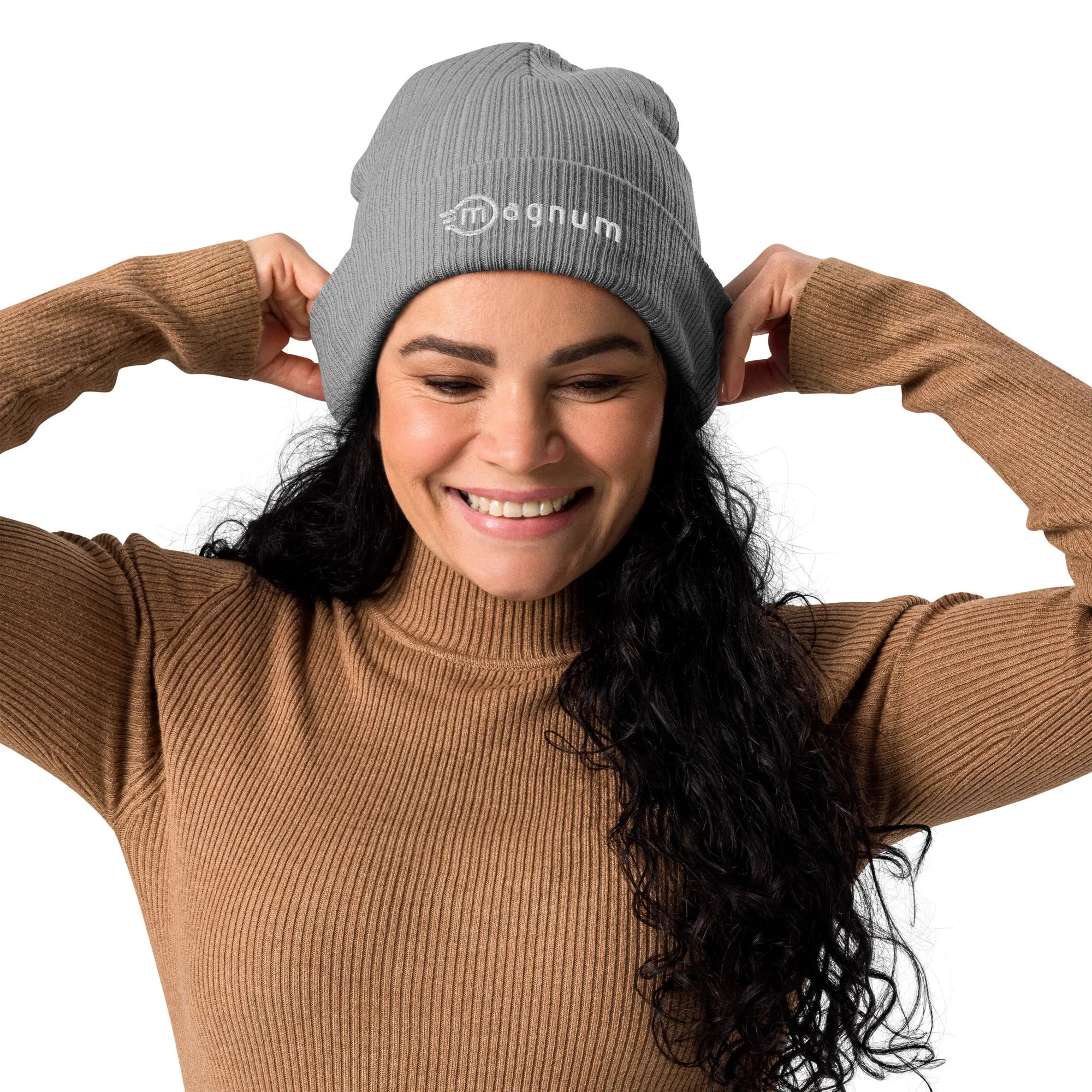 Magnum Bikes Embroidered Organic Cotton Beanie