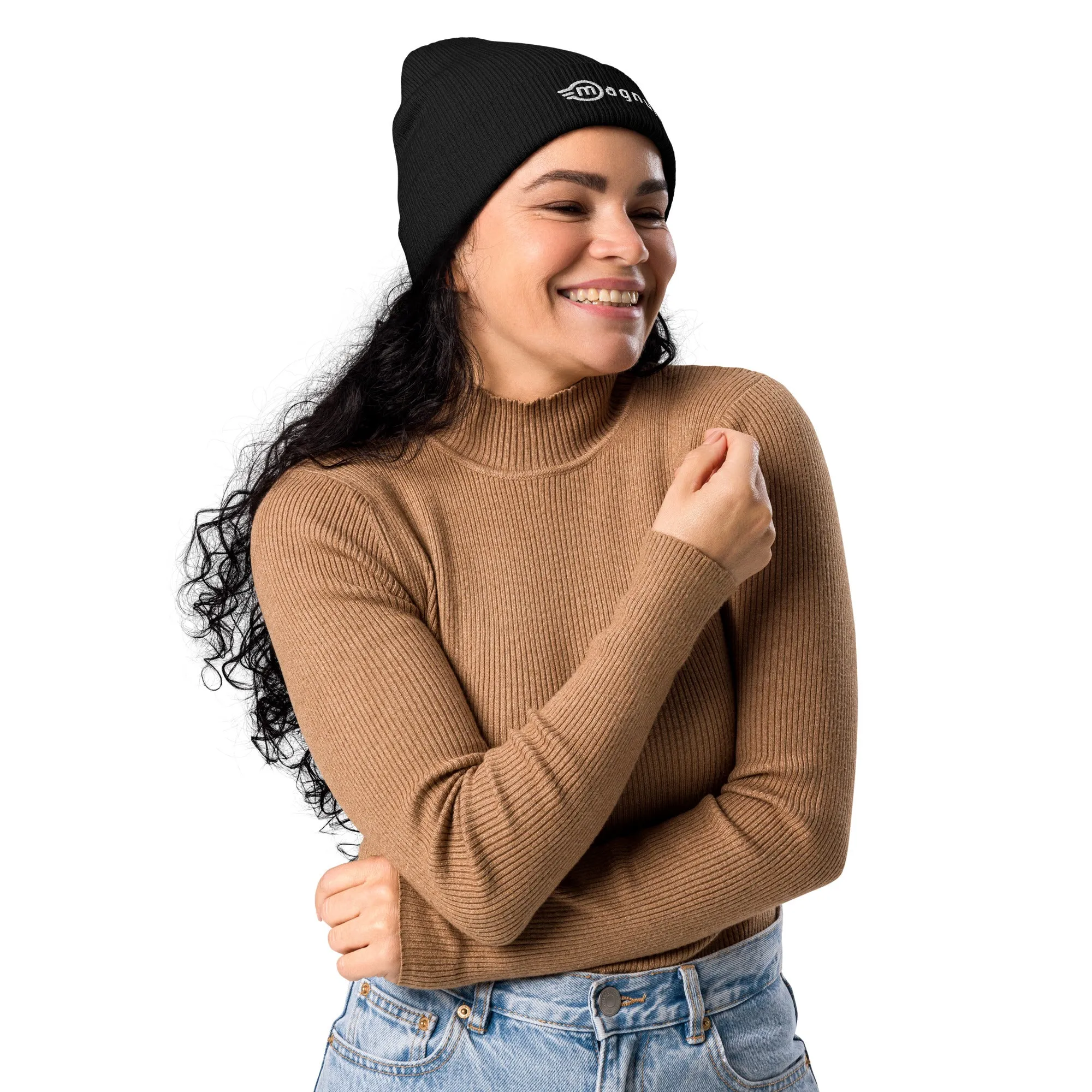 Magnum Bikes Embroidered Organic Cotton Beanie