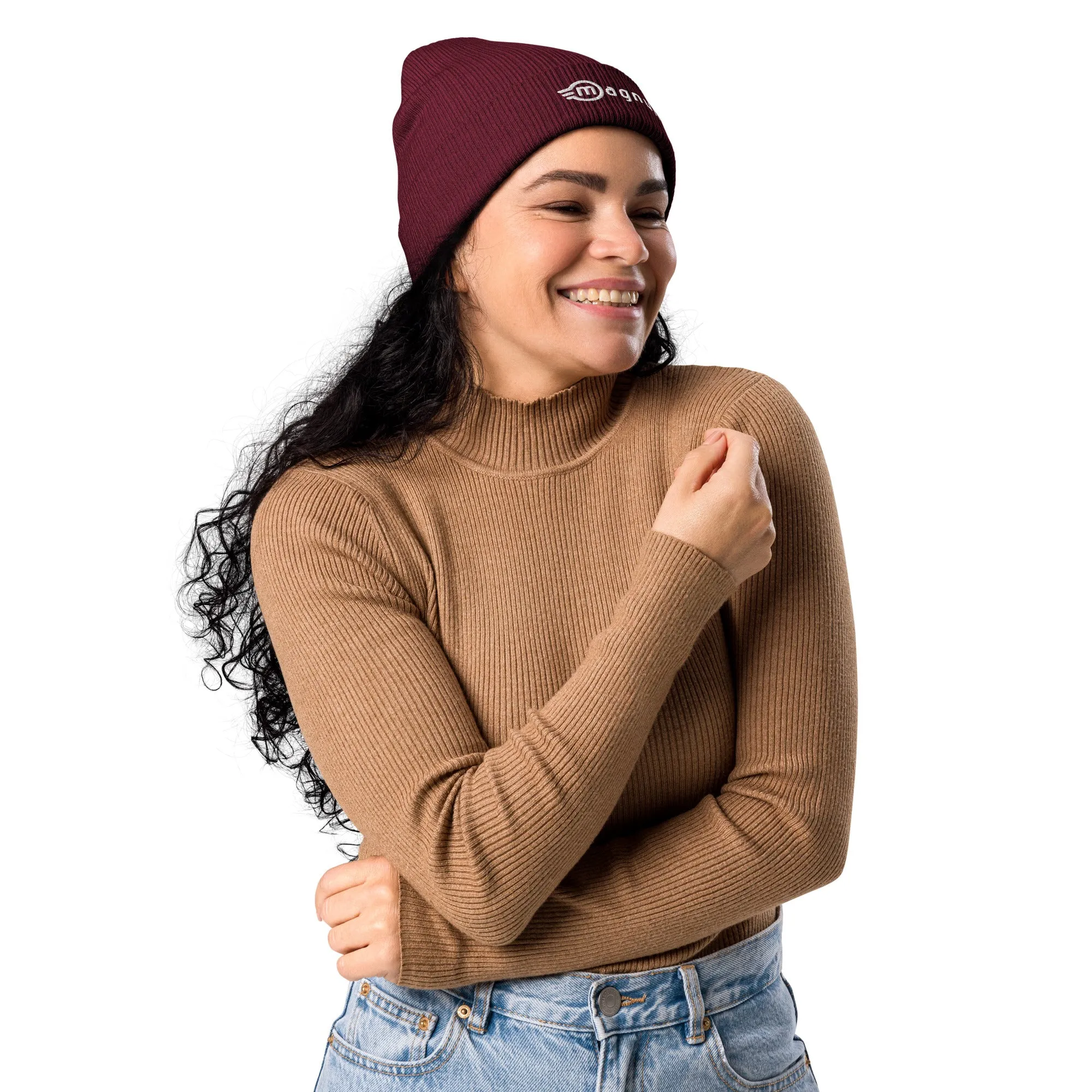 Magnum Bikes Embroidered Organic Cotton Beanie