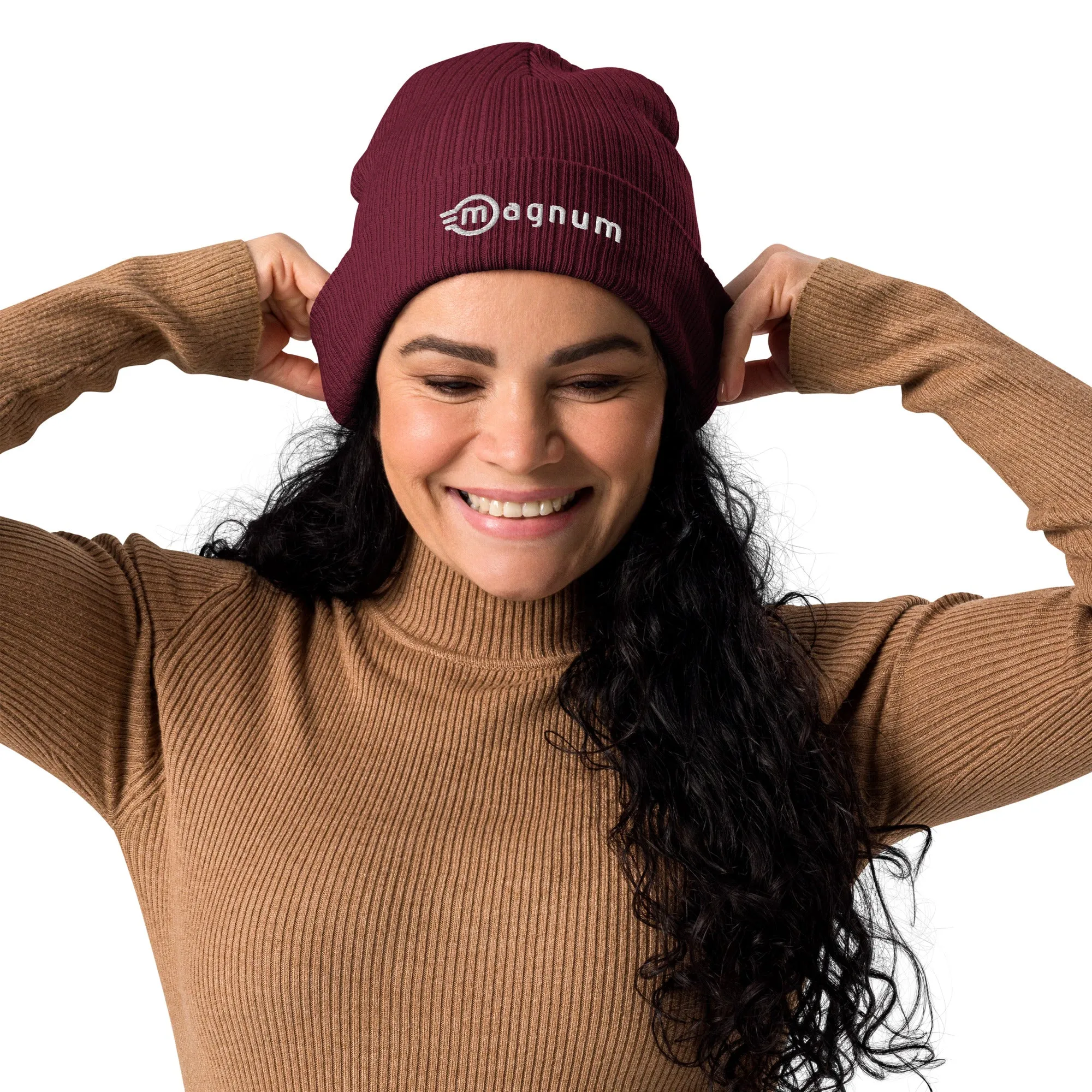 Magnum Bikes Embroidered Organic Cotton Beanie