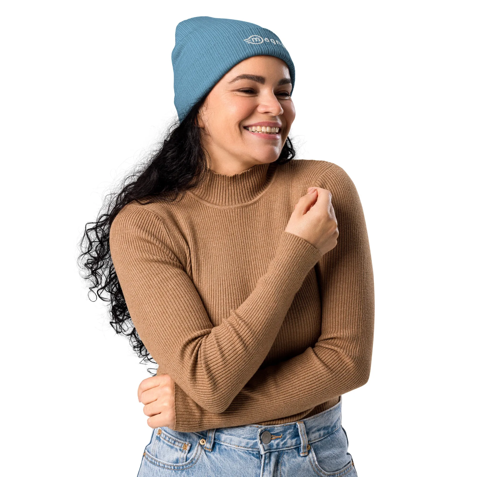 Magnum Bikes Embroidered Organic Cotton Beanie