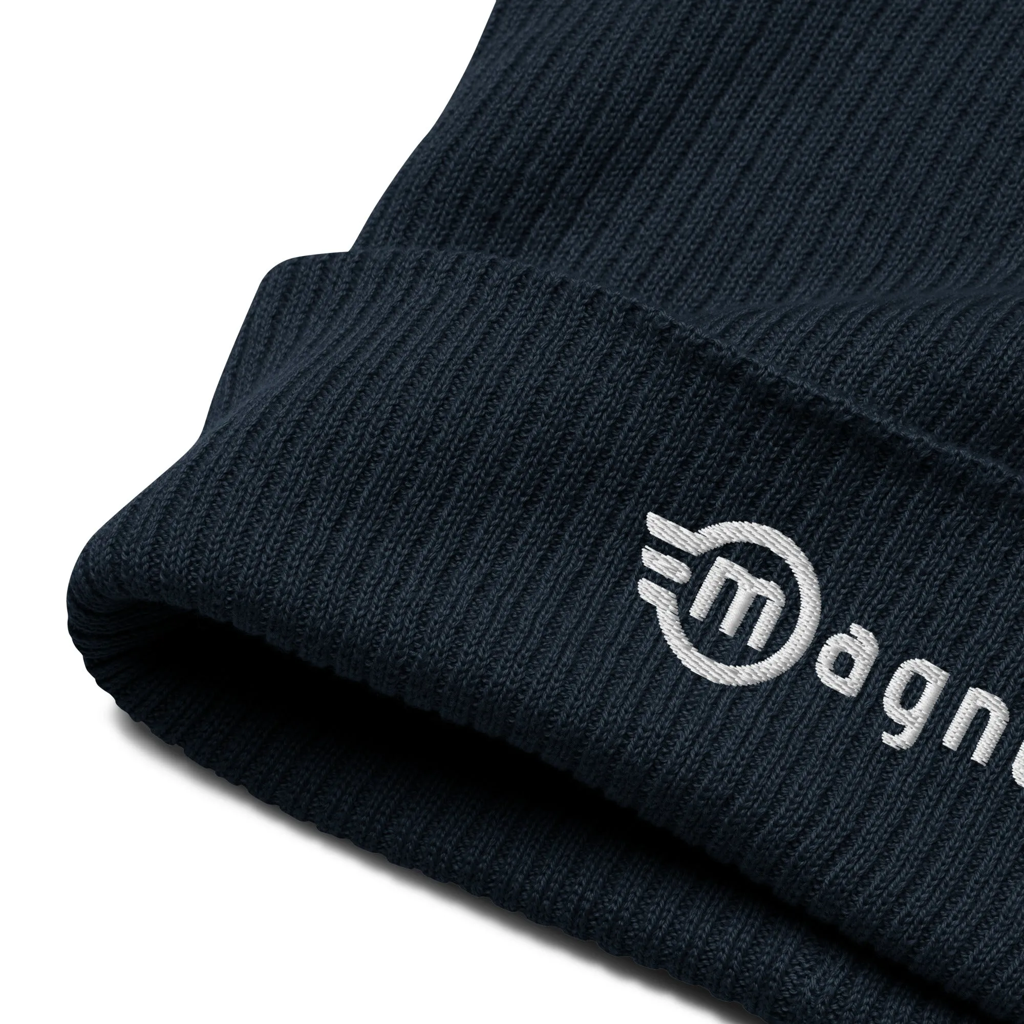 Magnum Bikes Embroidered Organic Cotton Beanie