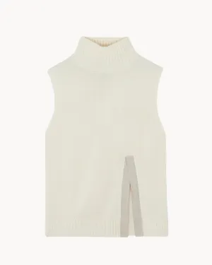 Manal TNeck | Blanc Vintage