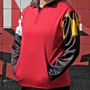 Maryland Flag Shoulder (Red) / Pullover