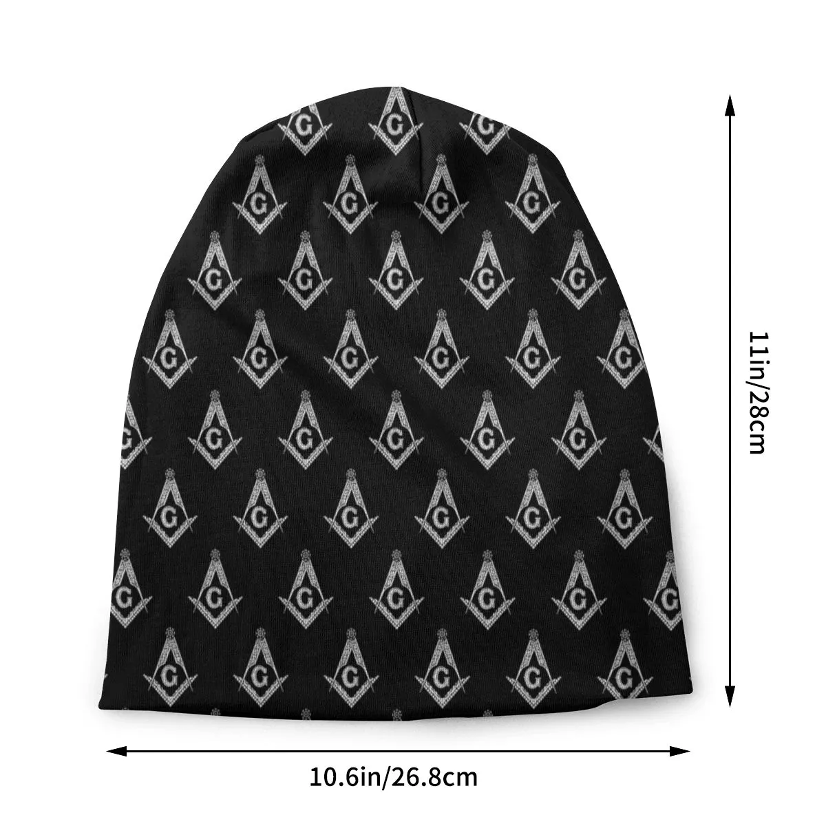 Master Mason Blue Lodge Beanie - Thermal Elastic Bonnet