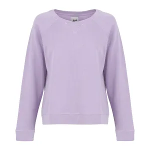 Melody Everyday Organic Cotton Pullover Sweatshirt - Lavender