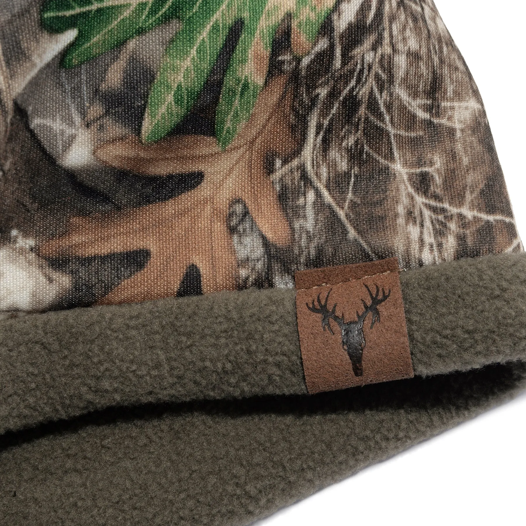 Men’s Camo Triton Rechargeable LED Lighted Fleece Beanie