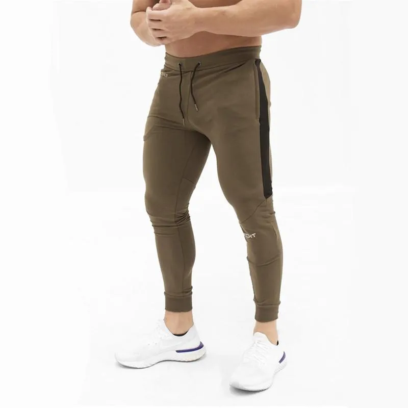 Men's Casual Skinny Cotton Sweatpants