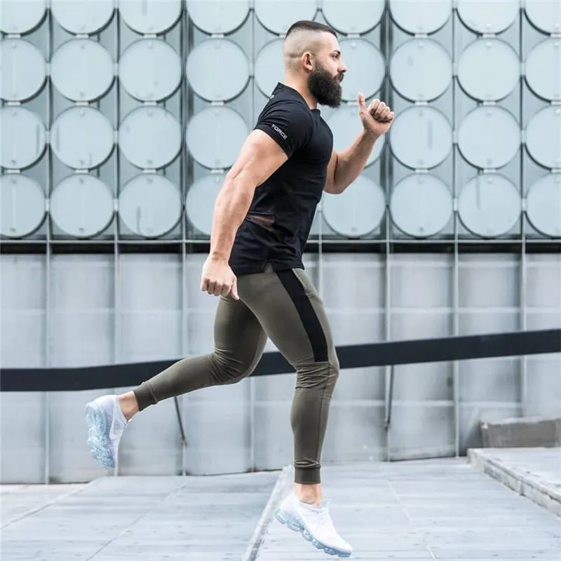 Men's Casual Skinny Cotton Sweatpants