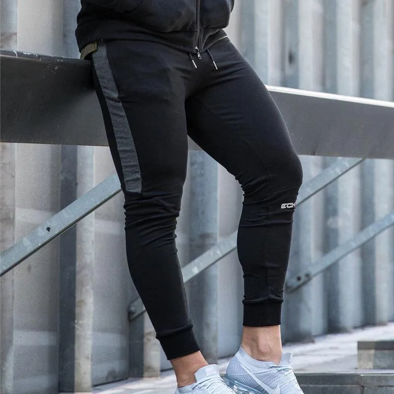 Men's Casual Skinny Cotton Sweatpants