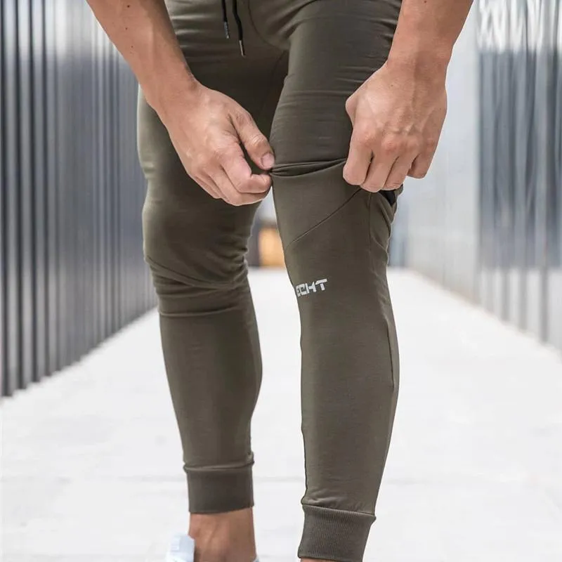 Men's Casual Skinny Cotton Sweatpants