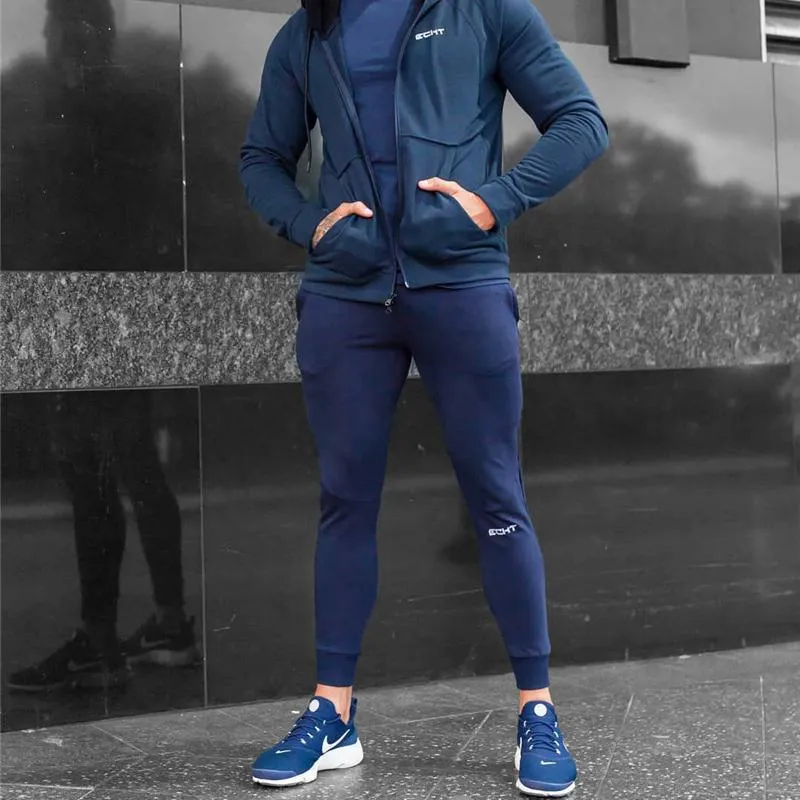 Men's Casual Skinny Cotton Sweatpants