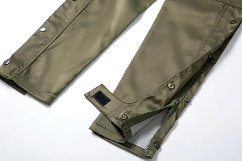 Men's Sweatpants With Buttons
