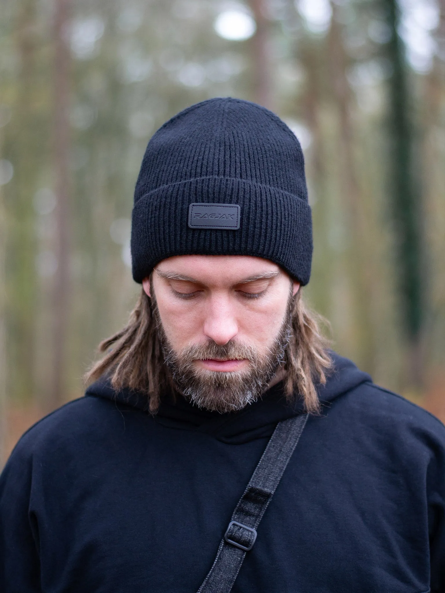 Merino Beanie - Black