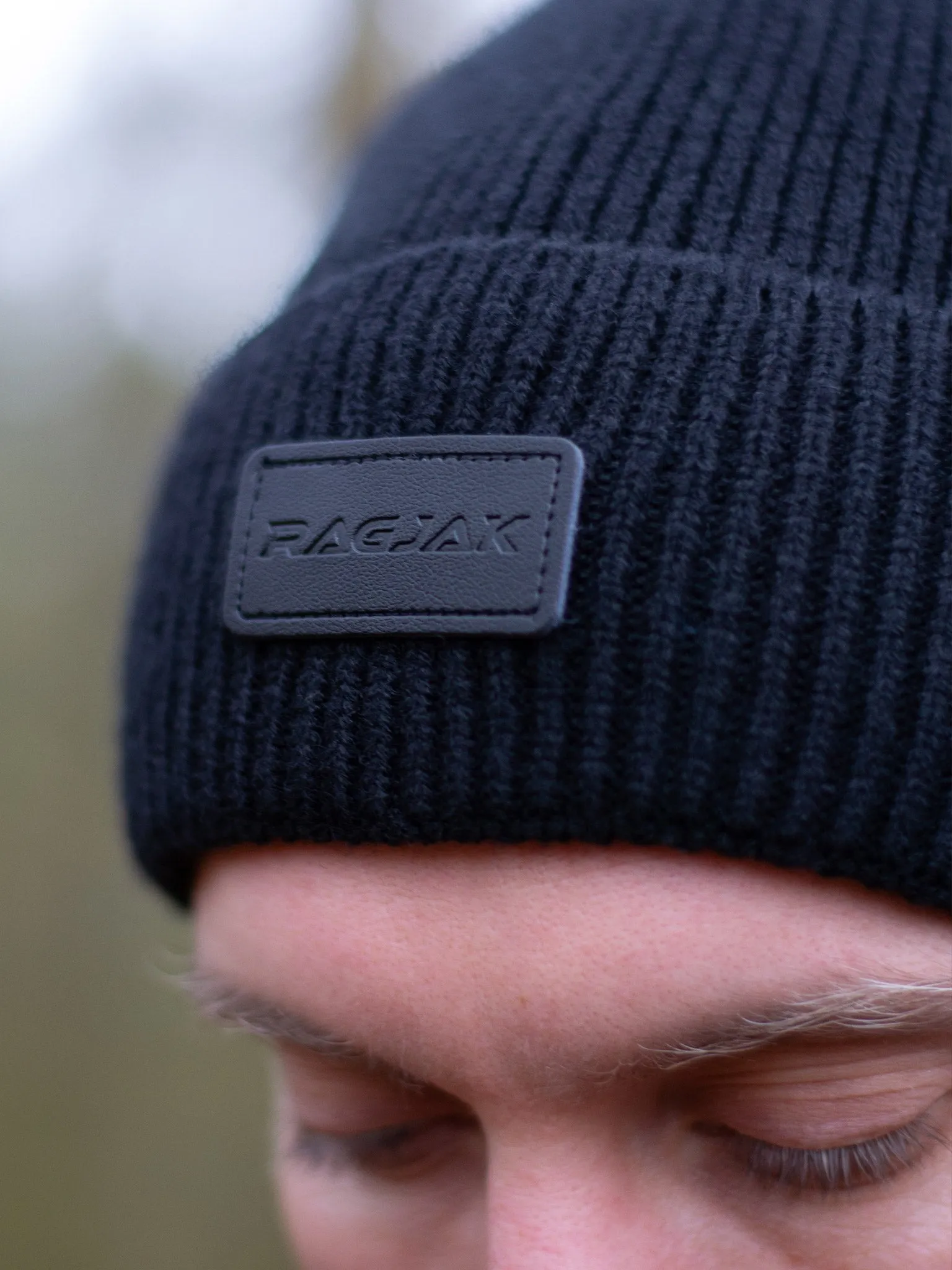 Merino Beanie - Black