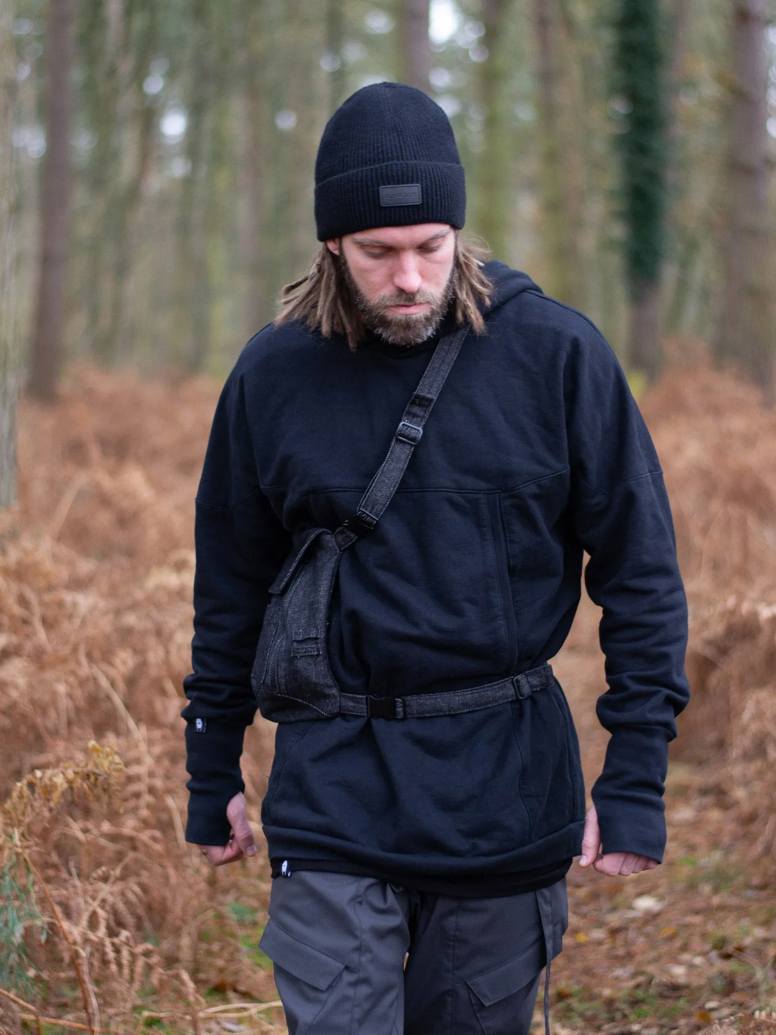 Merino Beanie - Black