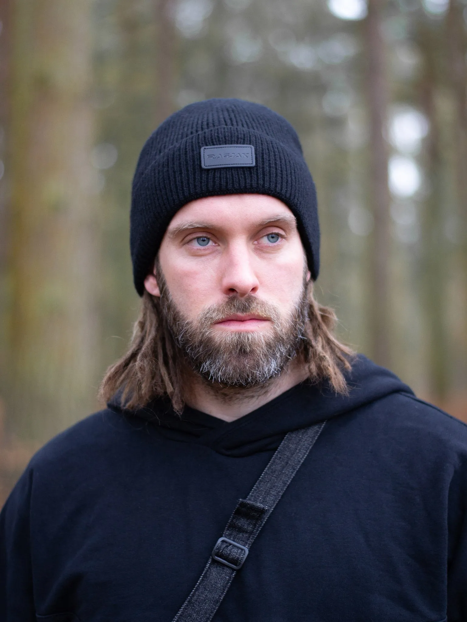 Merino Beanie - Black