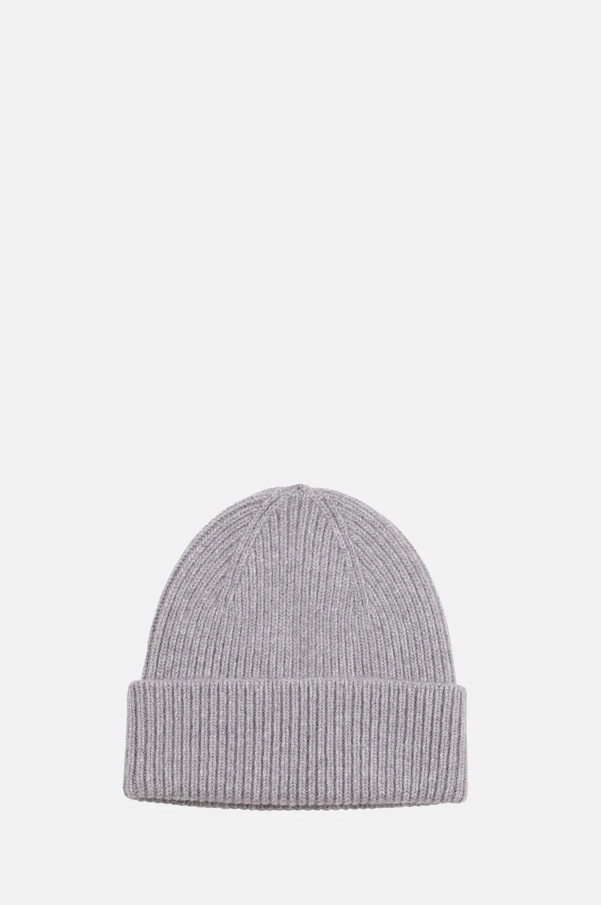 Merino Wool Beanie Heather Grey