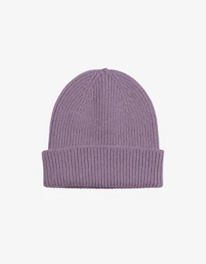 Merino Wool Beanie - Purple Haze