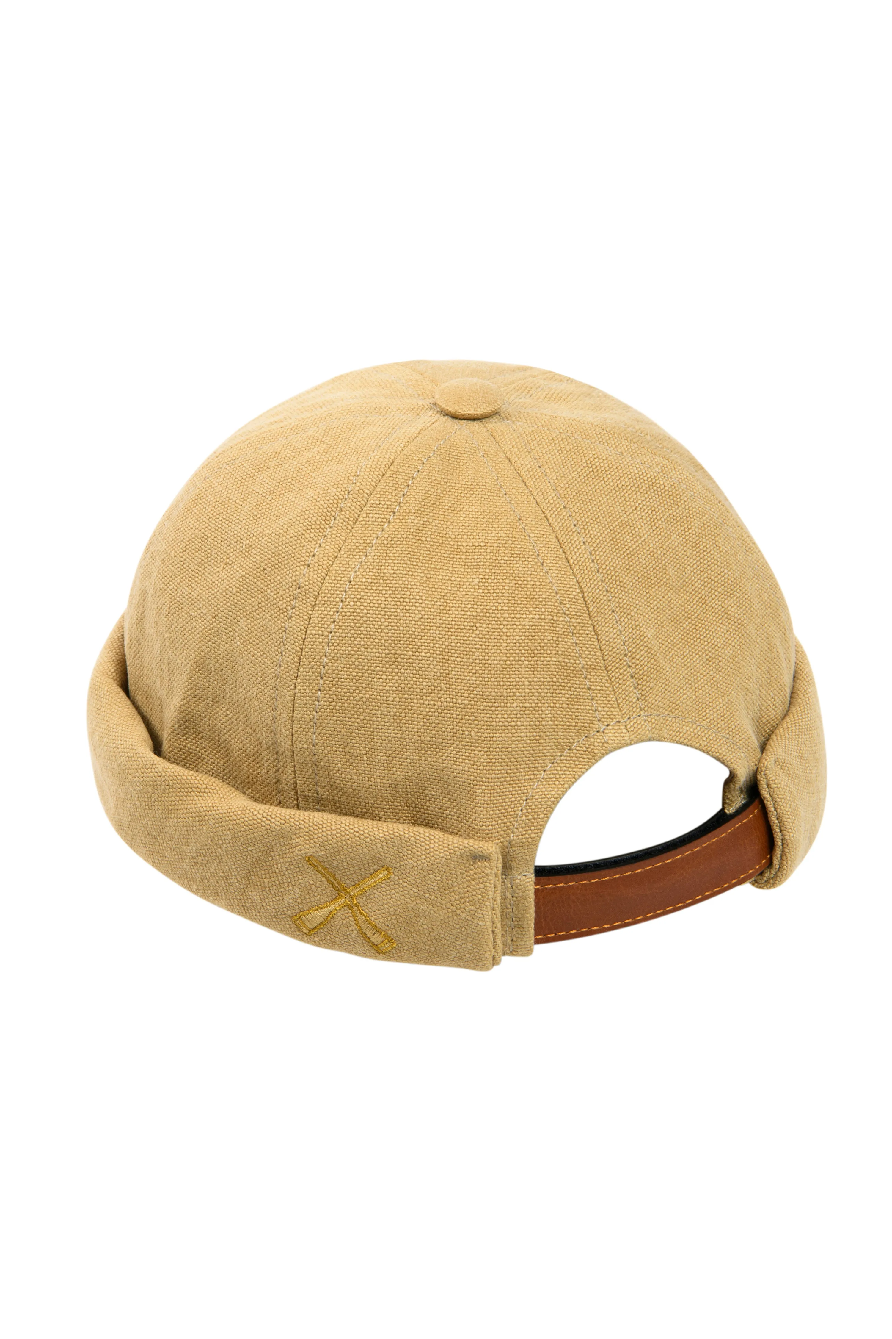 MIKI DOCKER HAT LINEN BEIGE SESAME