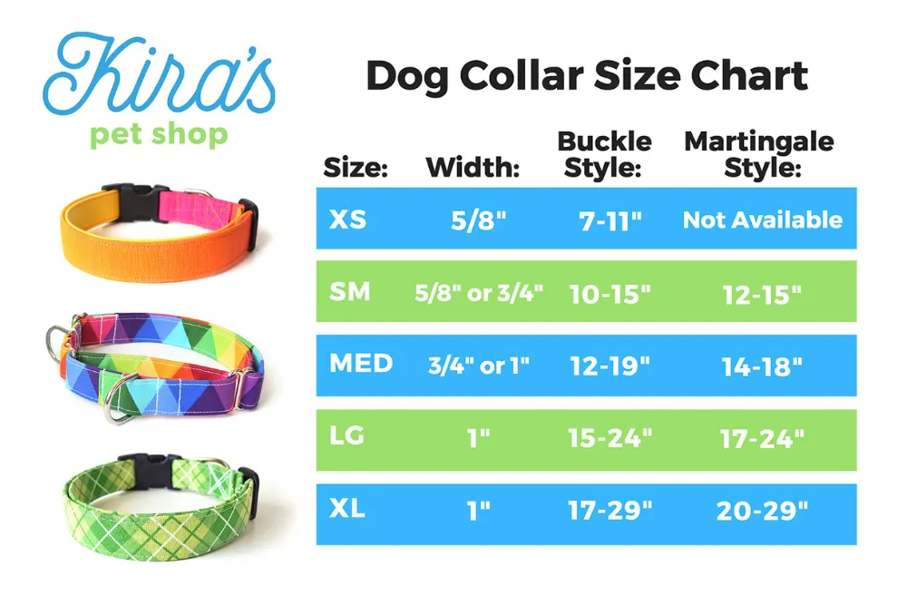 Modern Pink Abstract Stripes Dog Collar