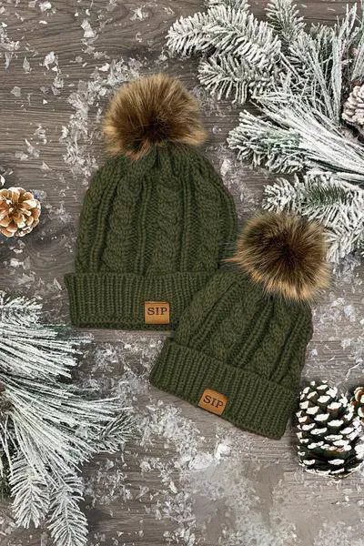 Mom & Me - SIP Colored Beanies