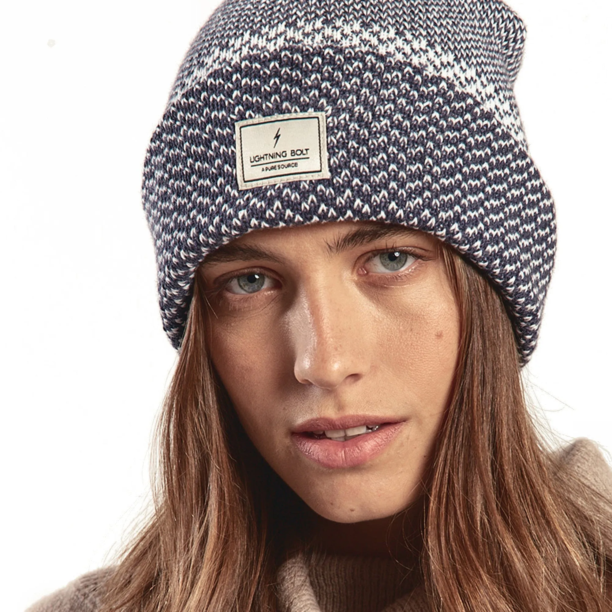 Mountain Beanie - Lightning Bolt ⚡