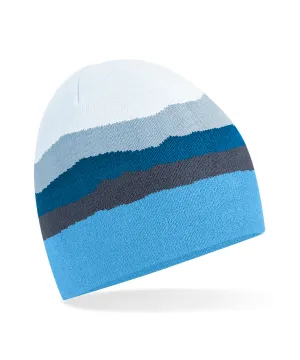 Mountain peaks pull-on beanie | Glacier Peaks