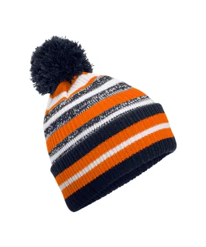 Multi-sport fan beanie | French Navy/Orange/White