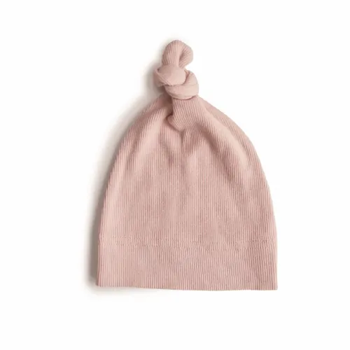 Mushie - Ribbed Baby Beanie 0-3 Months
