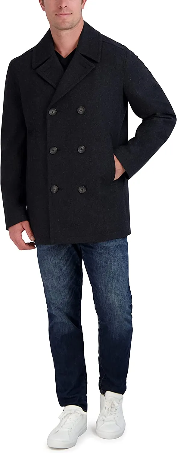 Nautica Military Men's Classic Double Breasted Peacoat
