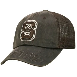 NC State Wolfpack TOW Brown "Chestnut" Style Mesh Adj. Strap Relax Hat Cap