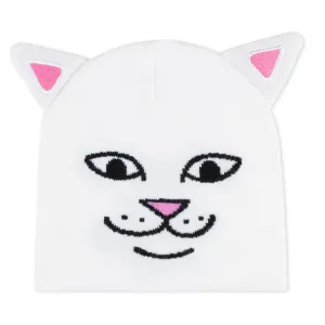 Nerm Face Beanie (White)