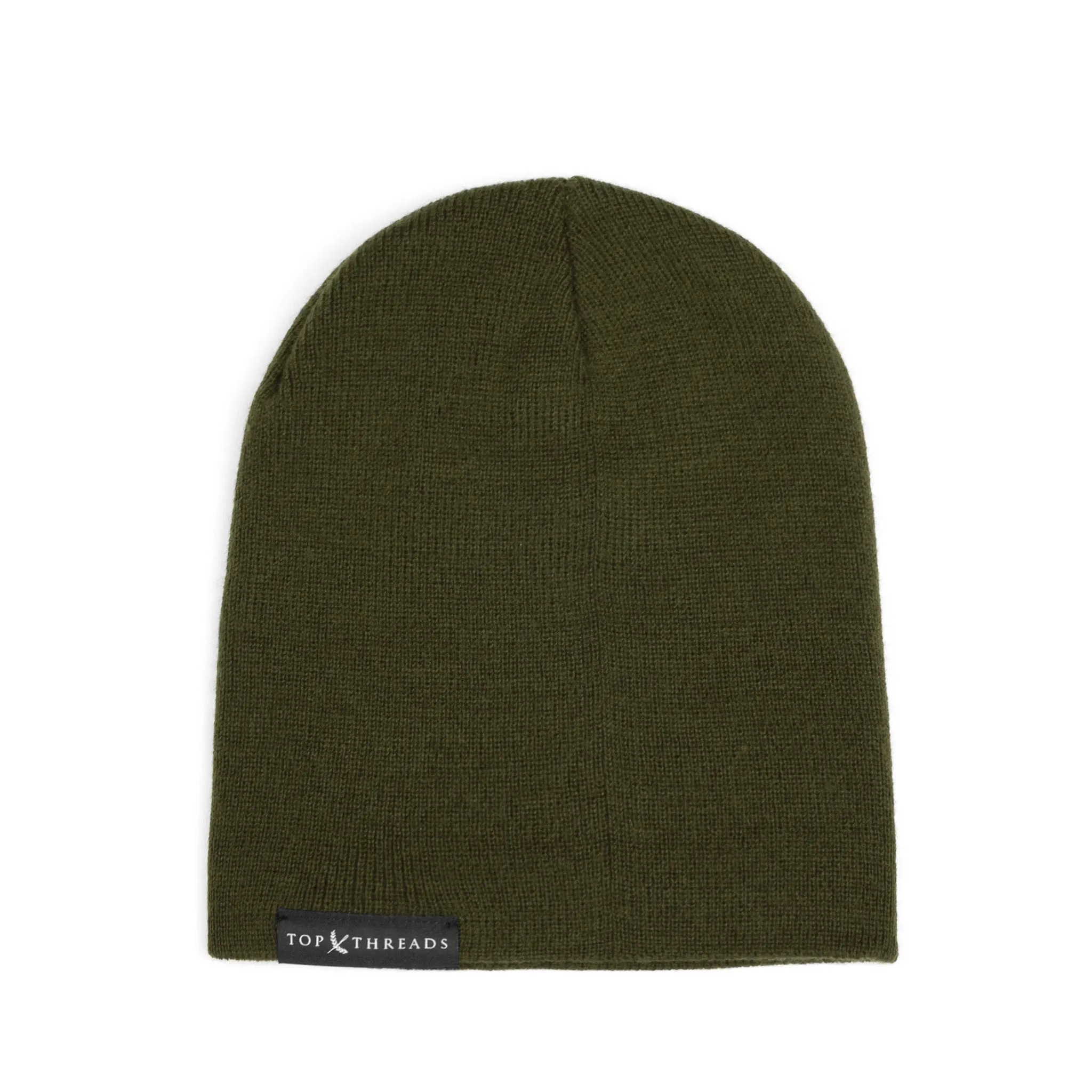 Never Lose Skullcap Fold Beanie - Army